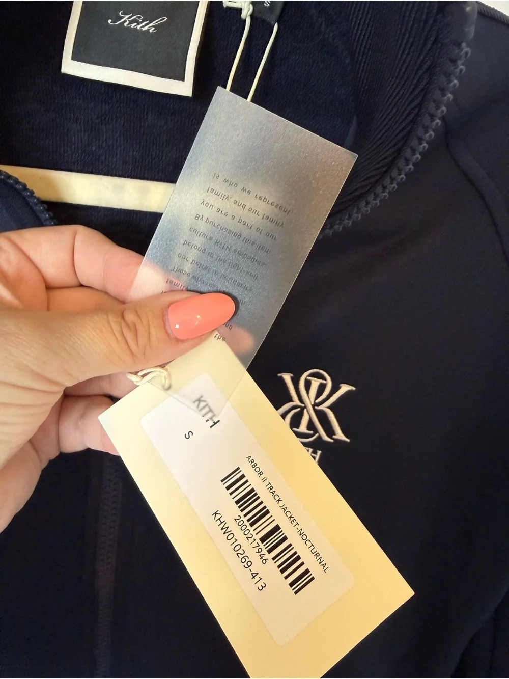 Kith Navy Track Set NWT - Picture 4 of 6